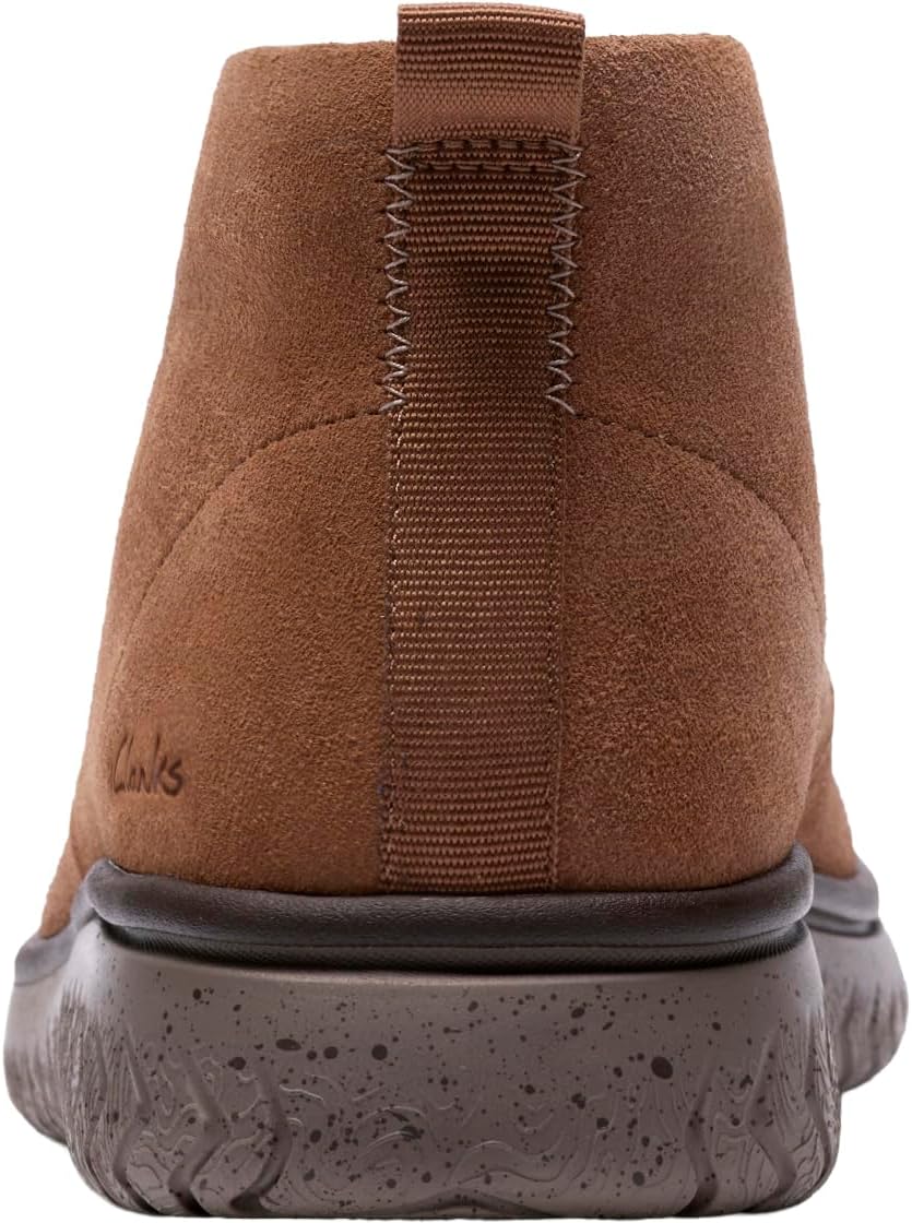 Мужские ботинки Clarks RelaxLite Moc с коротким голенищем, Cola Suede — фото 2