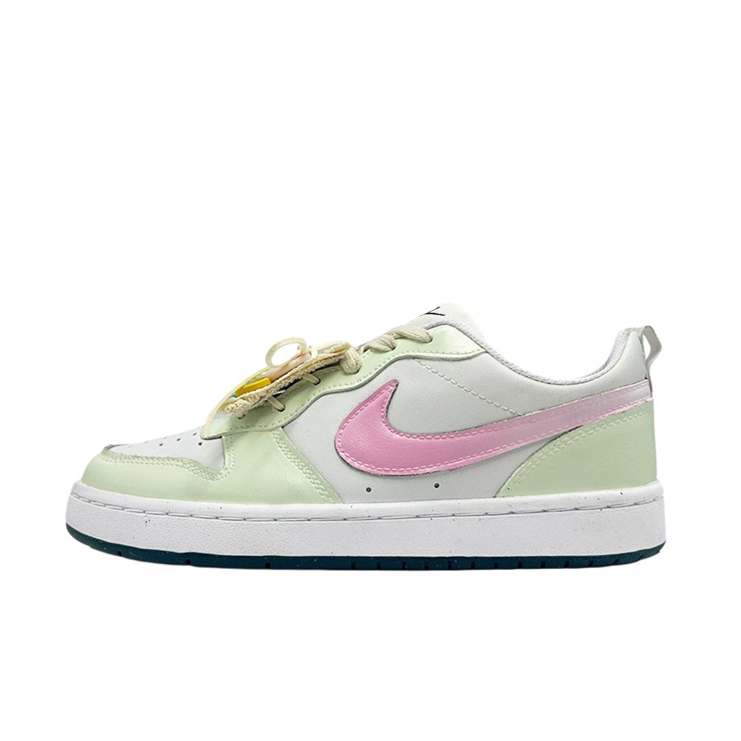 

Nike Детские кроссовки Court Borough Peach Buttons с низким верхом, устойчивые к истиранию, для скейтбординга, для подростков