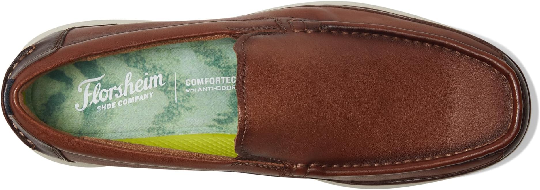 Лоферы Florsheim Tropics Moc Toe Venetian Slip-On, цвет Cognac Multi — фото 2