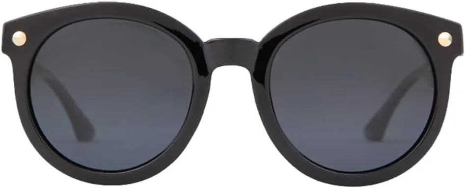 

Модные солнцезащитные очки с зеркальной поверхностью и заклепками, круглые, для женщин, в крупной оправе, для водителей, мужские солнцезащитные очки UV400 generic, C2