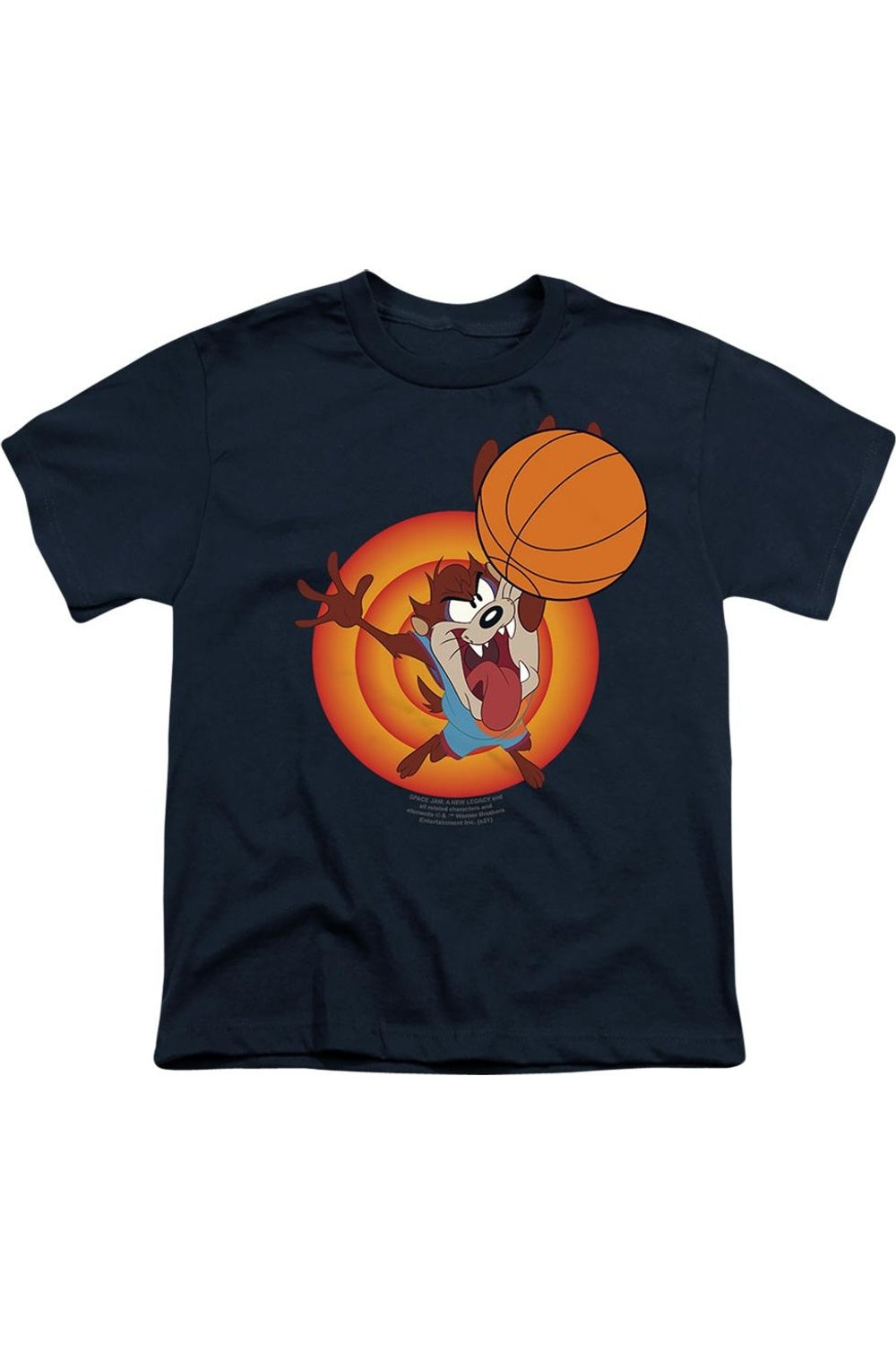 

Футболка Space Jam 2 с Таазом для детей Gildan, темно-синий