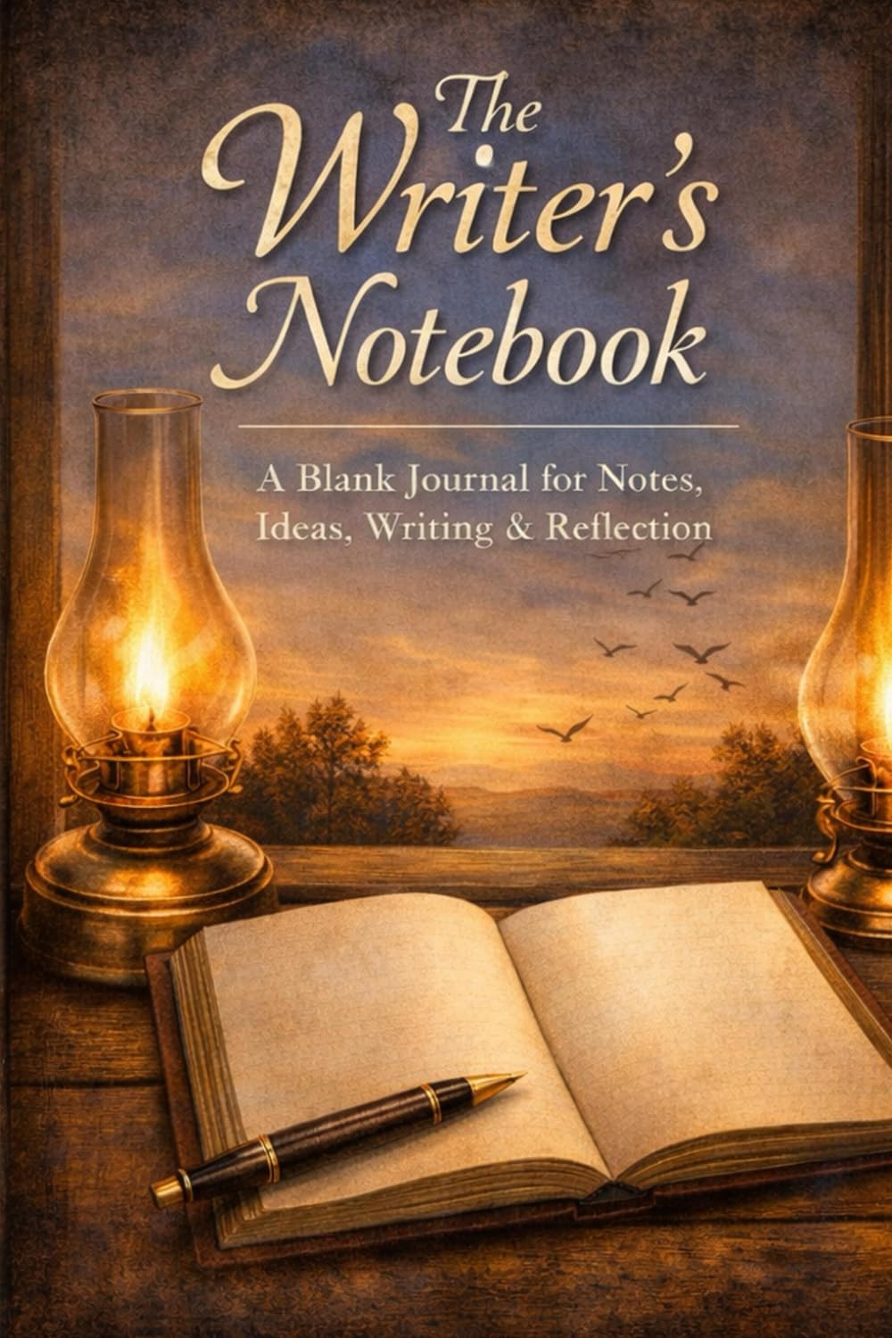 

The Writers Notebook: A Blank Journal for Notes, Ideas, Writing & Reflection, Capture Thoughts, Goals, and Moments That Matter... gift for holidays and vacations, 120 page!
