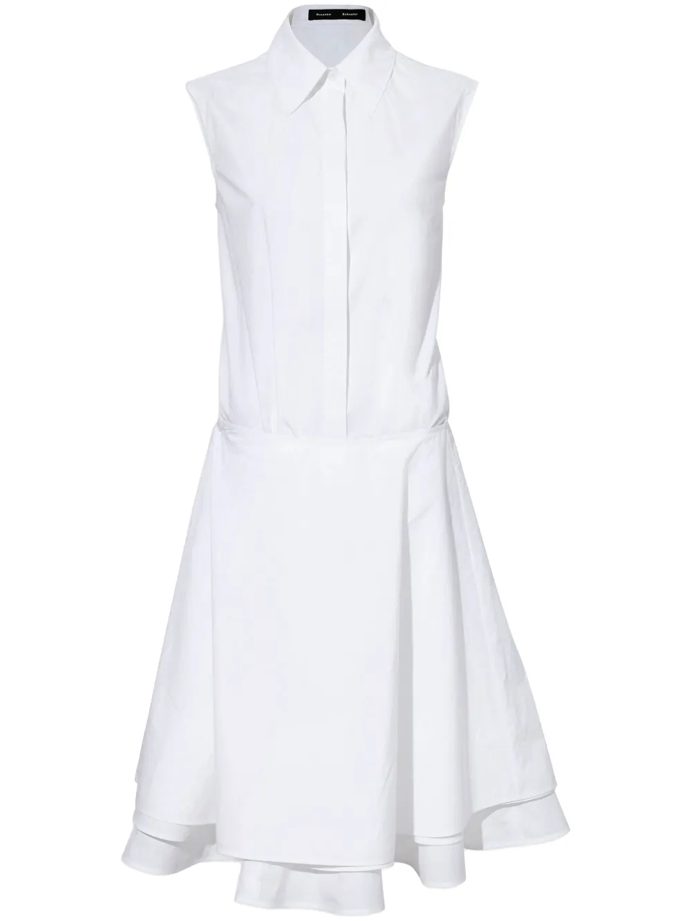 

Платье Cindy Proenza Schouler, белый