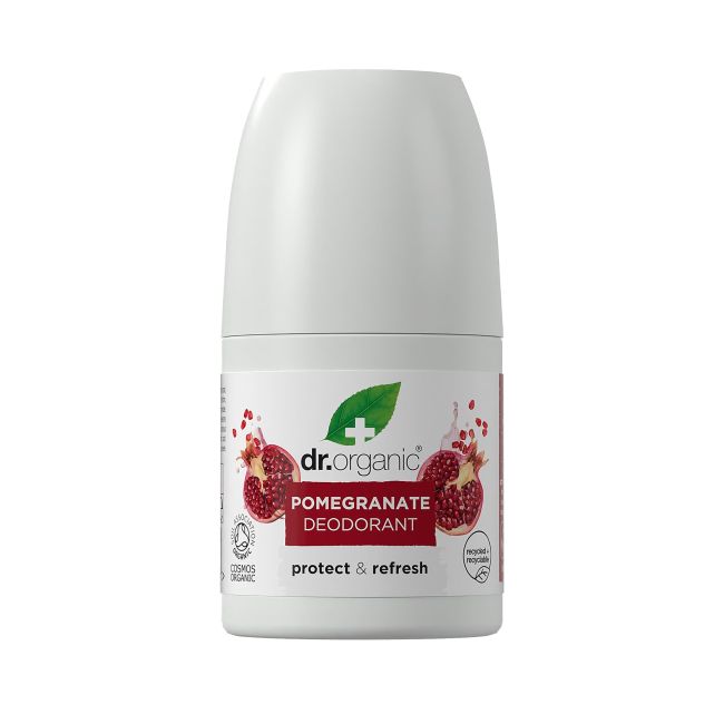 

Шариковый дезодорант с ароматом граната Dr.Organic Dr. Organic, 50 мл