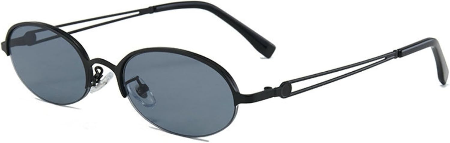 

Солнцезащитные очки Willochra в стиле ретро, ​​овальные, для женщин и мужчин, модные дизайнерские, круглые, с градиентным переходом цвета, классические черные, с защитой от УФ-излучения UV400, C3