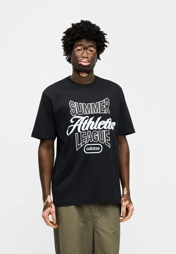 Футболка с принтом Adidas Originals, Black — фото 4