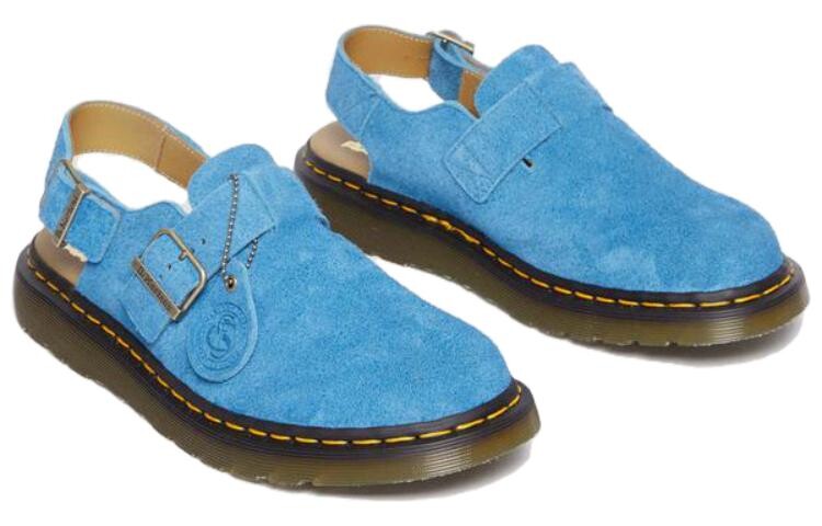 Мужские повседневные унисекс с низким верхом синего цвета Dr.Martens — фото 3