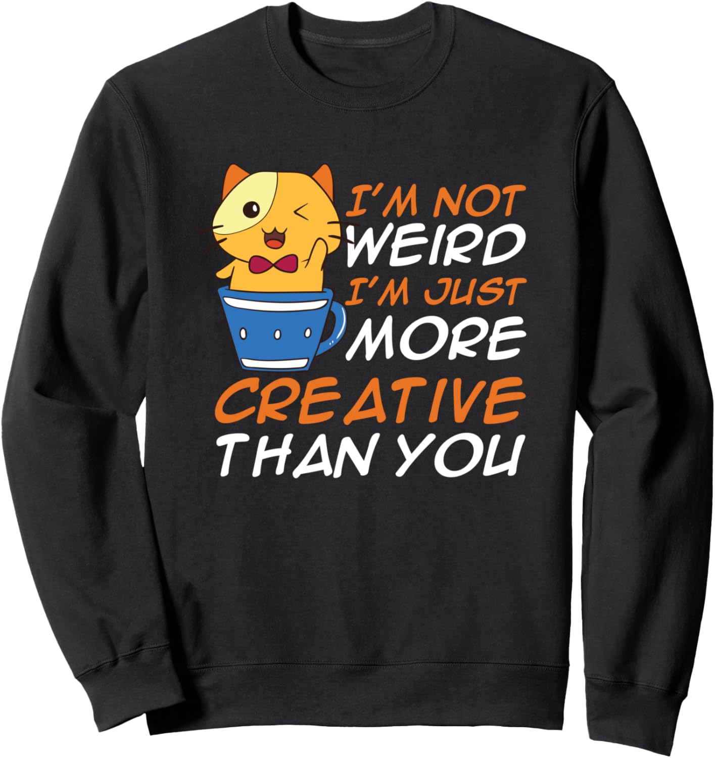 

Толстовка с цитатой из аниме для любителей аниме Funny Anime Quotes, черный