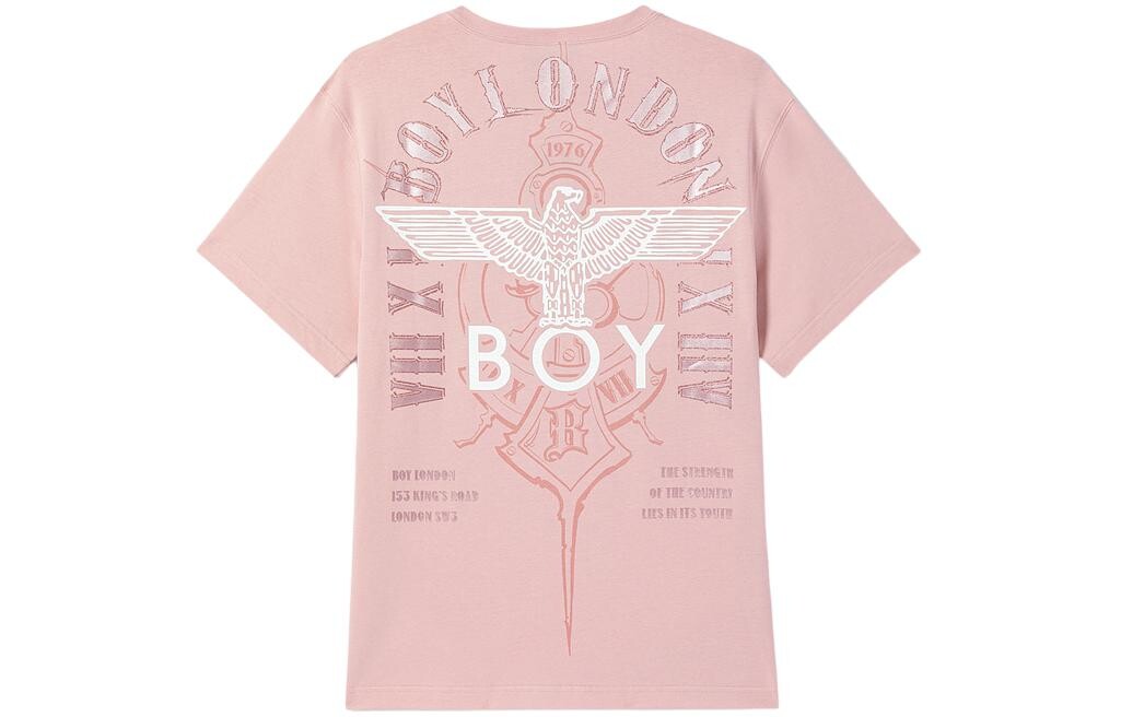 

Футболка унисекс розовая Boy London, розовый