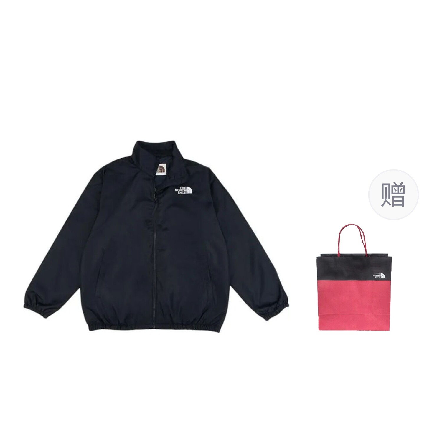 

Куртка унисекс Pitch Black+подарочный пакет The North Face