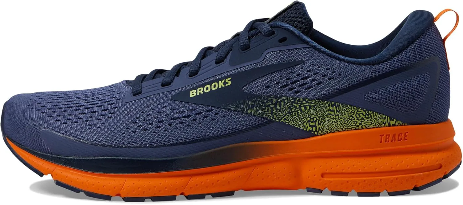 Мужские нейтральные беговые кроссовки Brooks Trace 3, оранжевый — фото 3