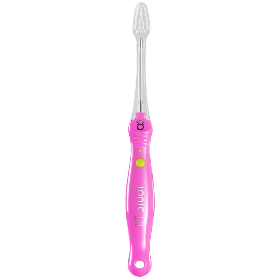 Детский набор - Ионная зубная щетка для детей IONICKISS Kids Soft Pink + IONICKISS Kids Soft Yellow Inna marka — фото 2