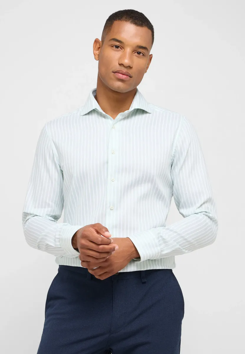 

Рубашка Eterna с длинными рукавами "SLIM FIT", мятный