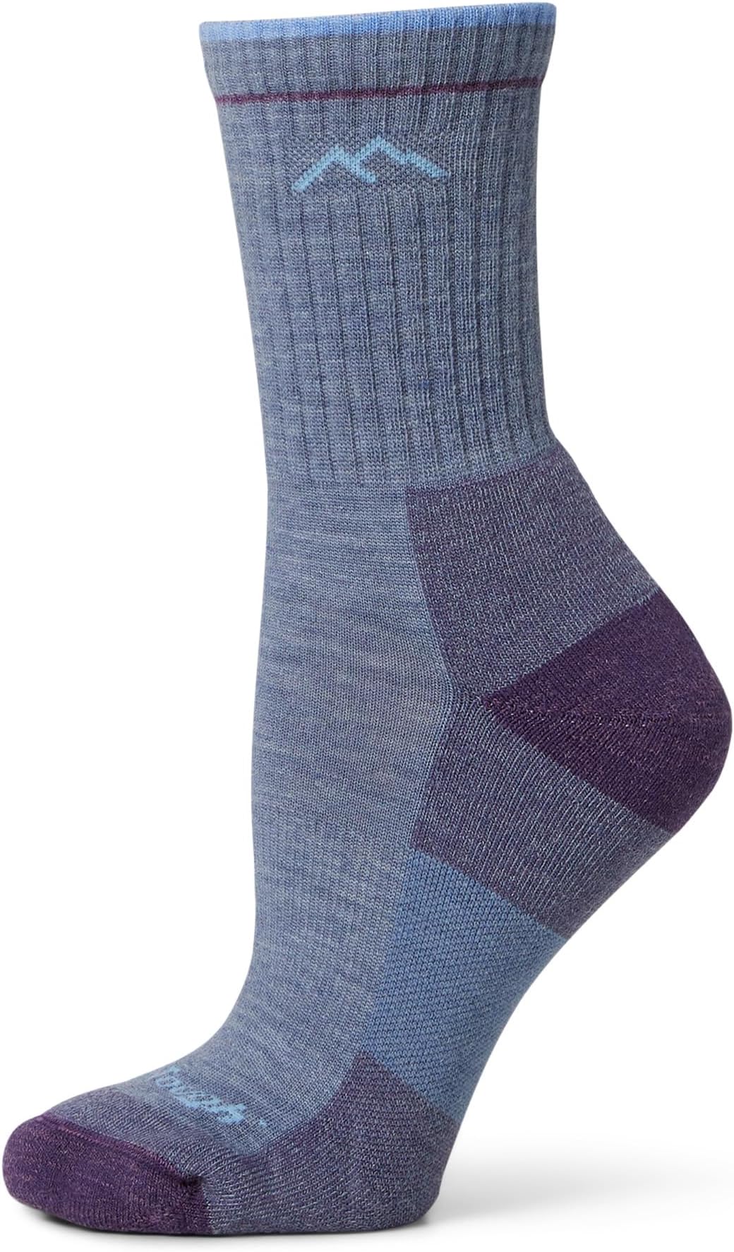 

Носки Darn Tough Vermont Hiker Micro Crew Midweight with Cushion, цвет Light Denim