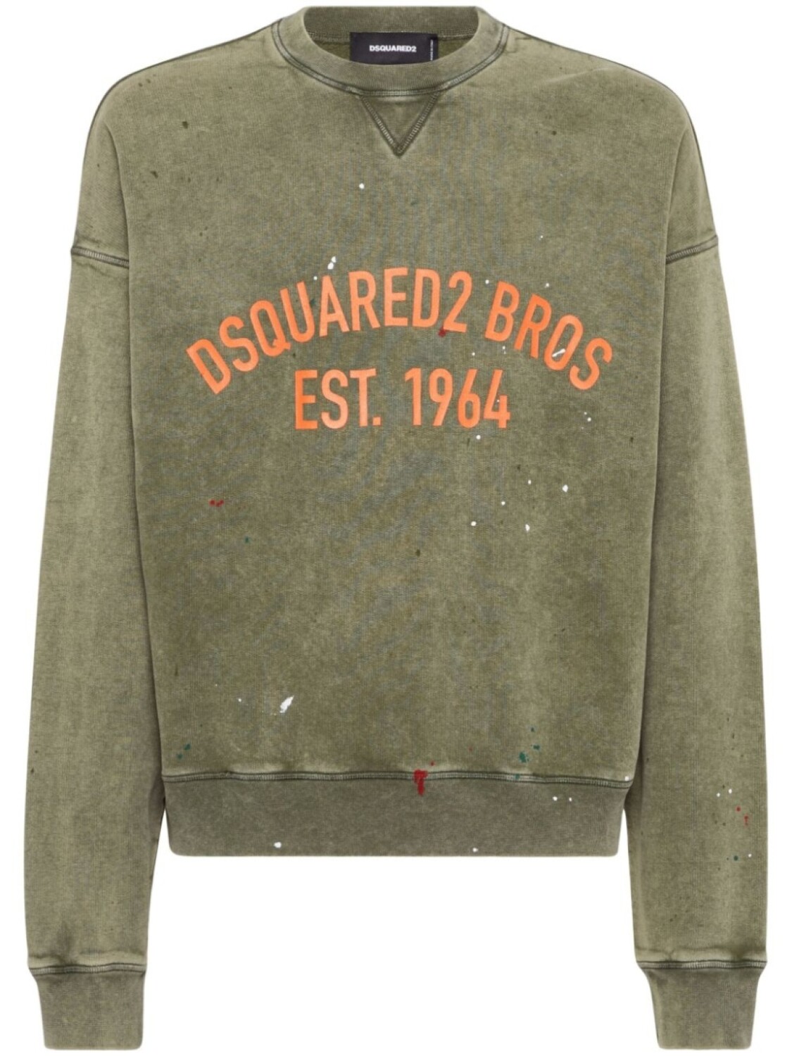 

DSQUARED2 толстовка с логотипом, зеленый