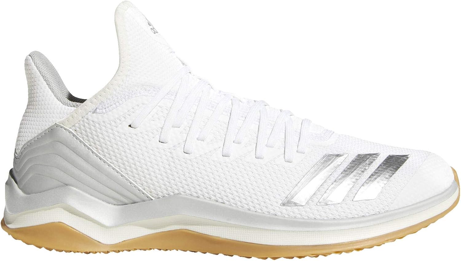 Бейсбольные кроссовки Adidas Performance Men's Icon 4 Trainer, белый/металлик — фото 2