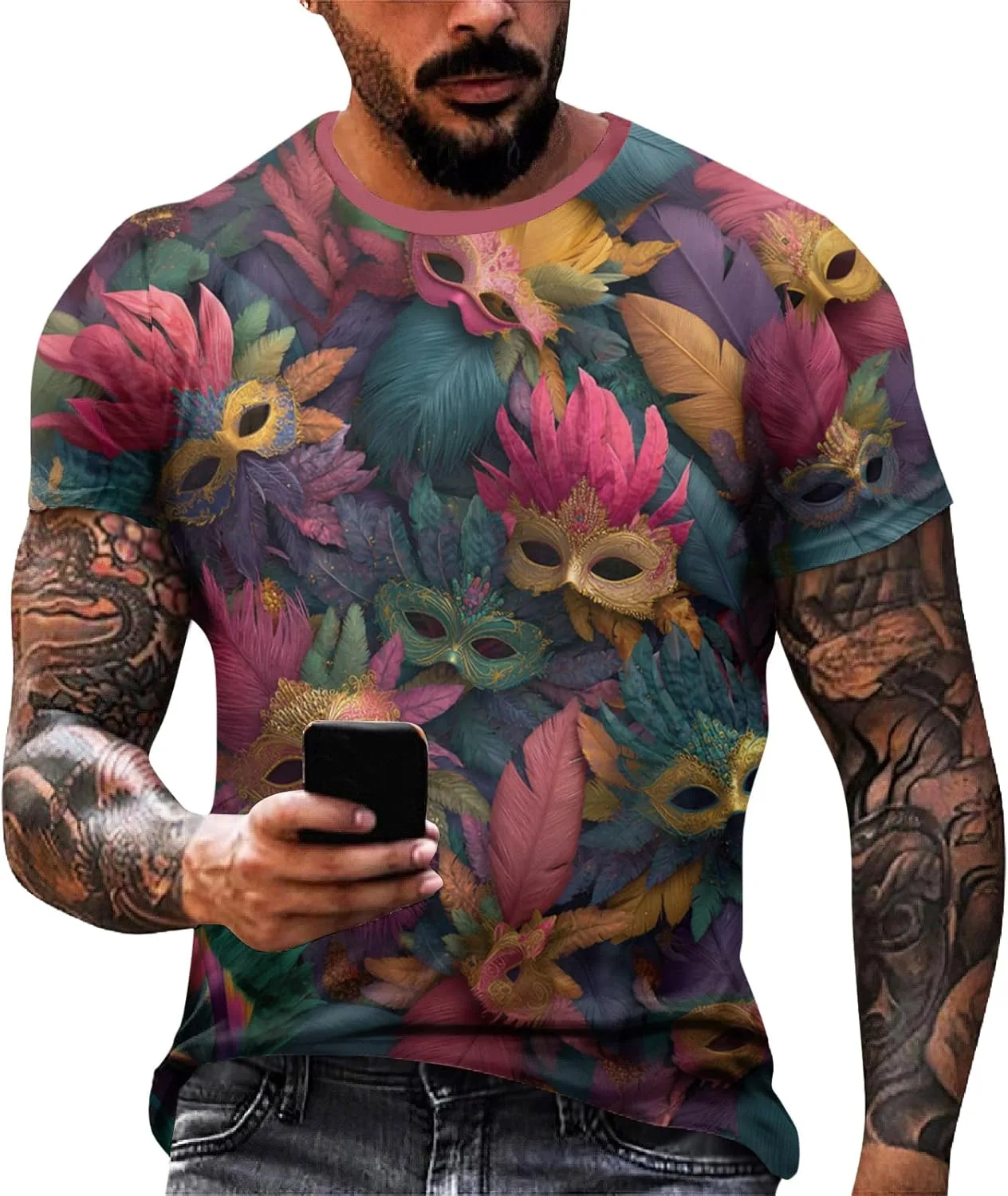 

Футболка Carnival для мужчин с принтом RODYETQQ