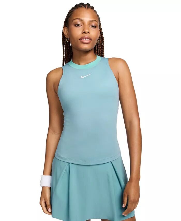

Женская теннисная майка Court Advantage Dri-FIT Nike, синий