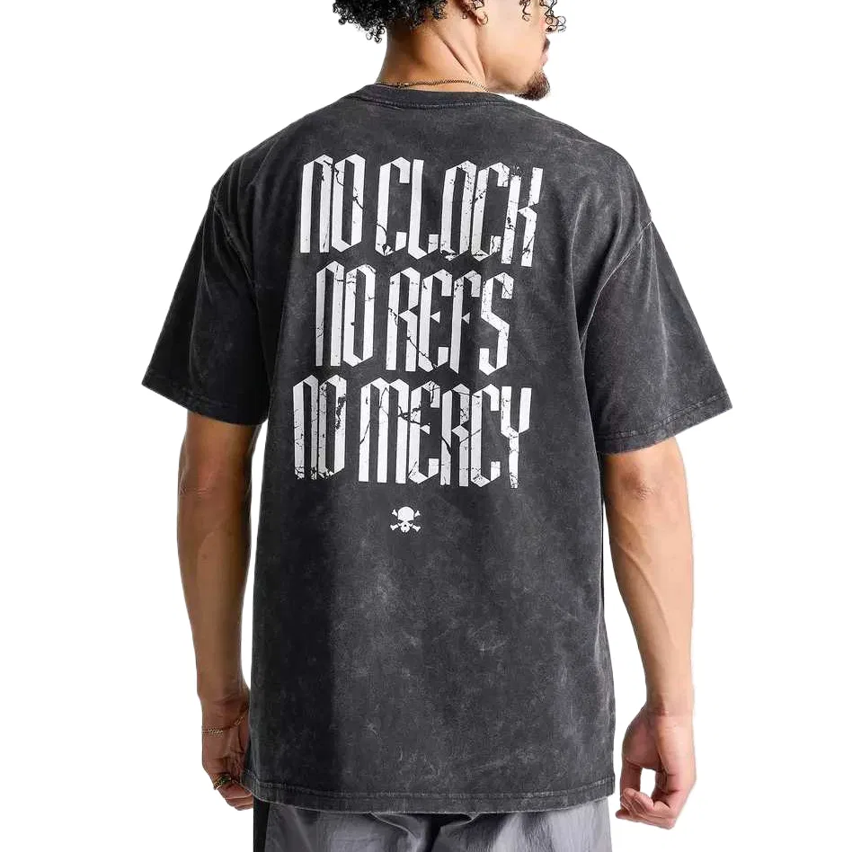 Футболка свободного кроя Nike Black White — фото 4