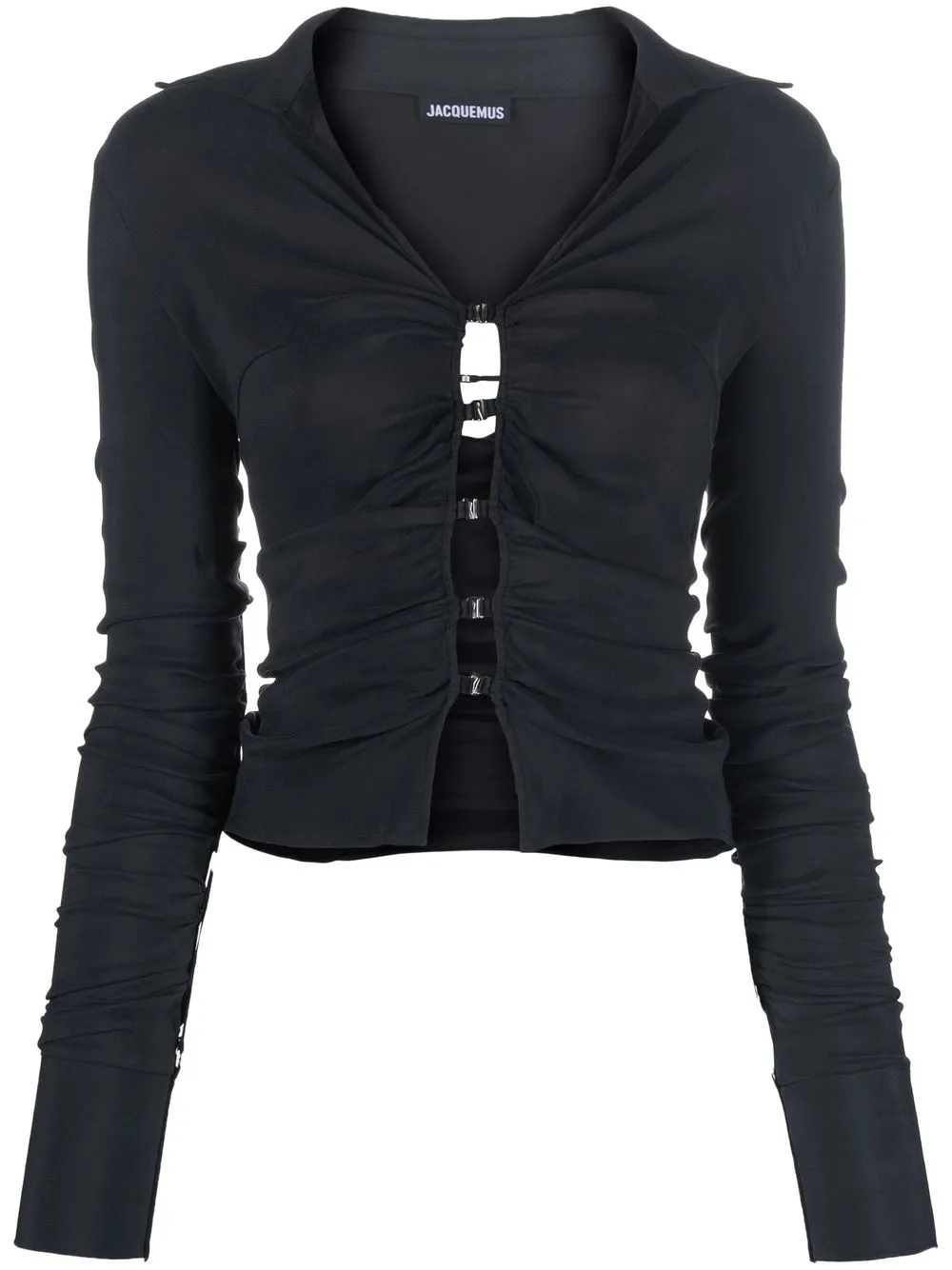 

Рубашка Soffio с вырезами JACQUEMUS, синий