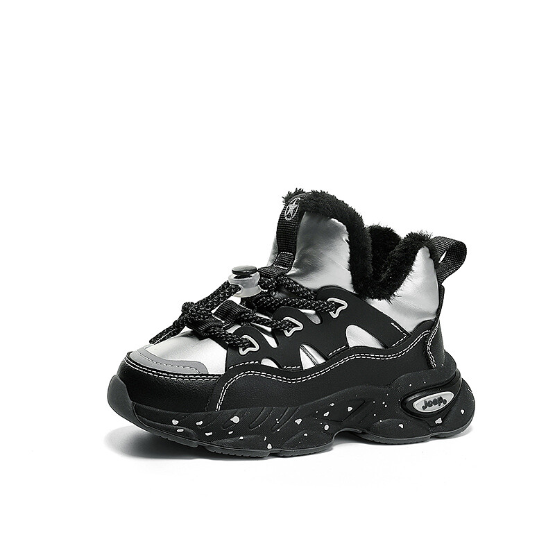 Кроссовки Jeep Kids Lifestyle Shoes Kids Mid-top Black, черный — фото 2