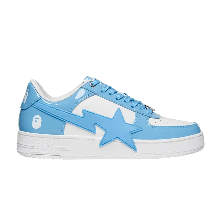 Кроссовки BAPE Wmns Bapesta OS #3 Sax, синий
