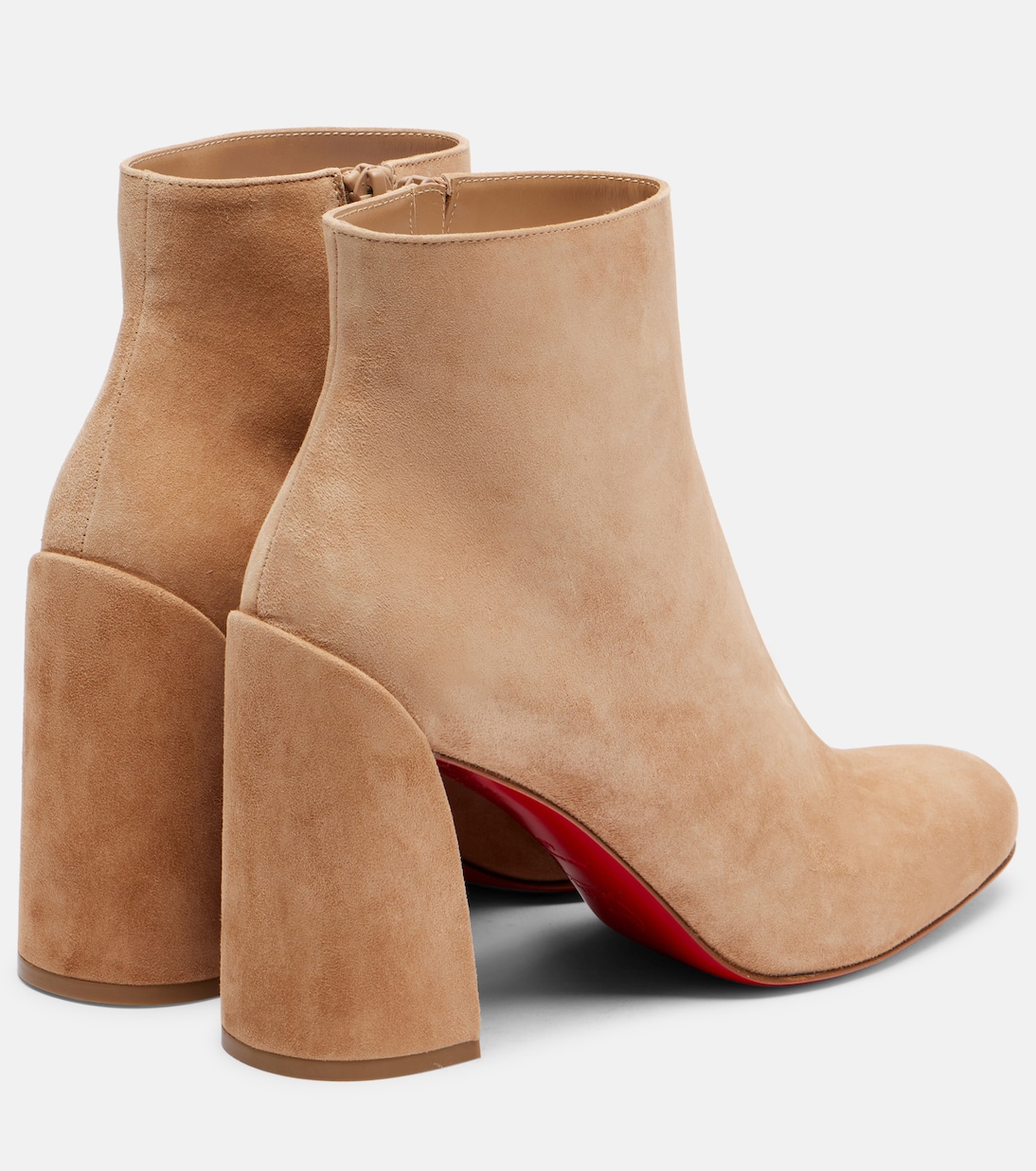 Ботинки Turela 85 из замши до щиколотки Christian Louboutin, Lionne — фото 2