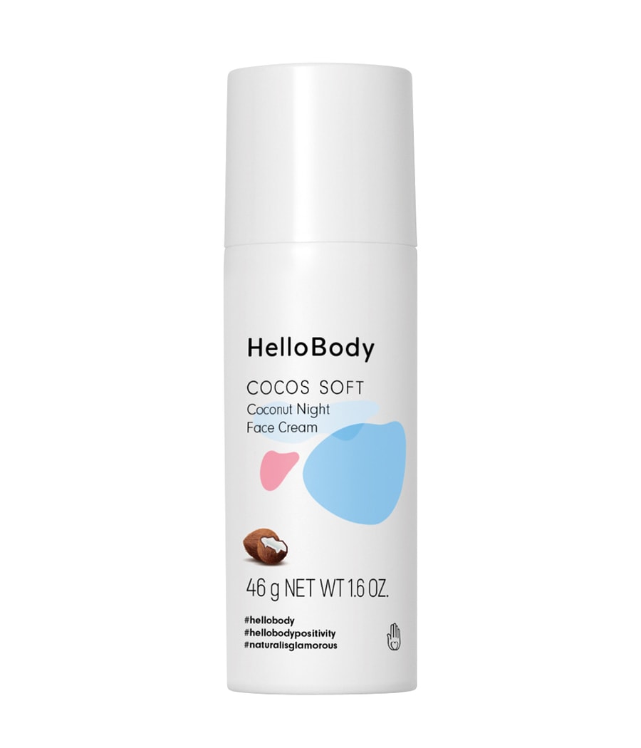 

Ночной крем HelloBody COCOS SOFT Coconut Night Face Cream, 50 ml
