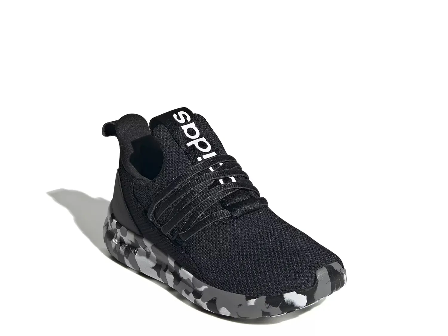

Кроссовки Lite Racer Adapt 7.0 Slip-On — детские Adidas, Black/White
