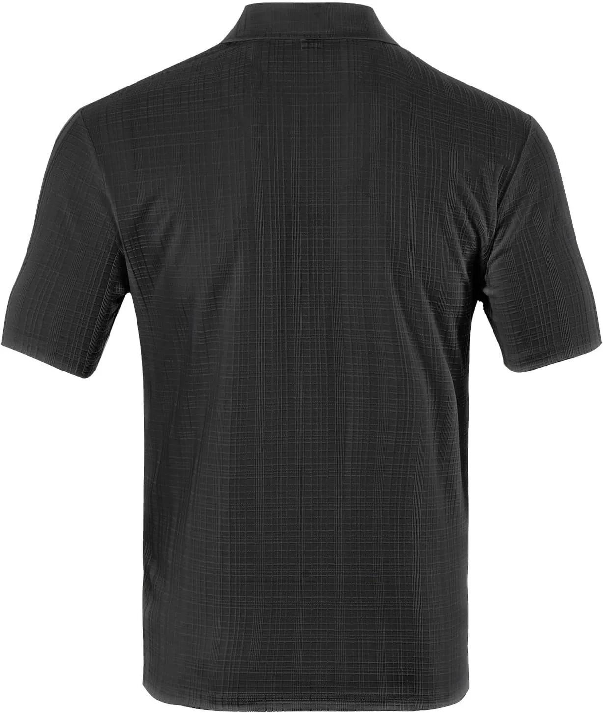 Мужская льняная рубашка с коротким рукавом Button Down Casual Fitted Polo — фото 4