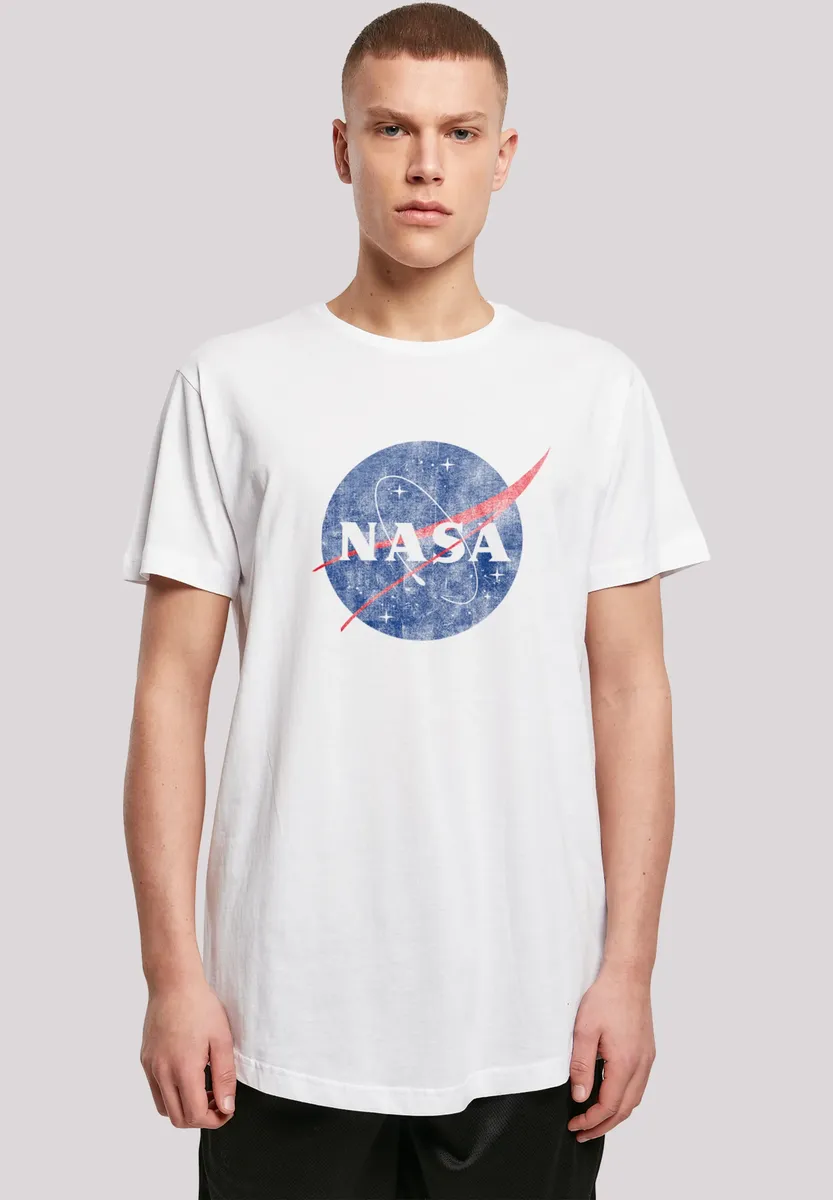 

Футболка F4NT4STIC "NASA Classic Insignia Distressed", принт, белый