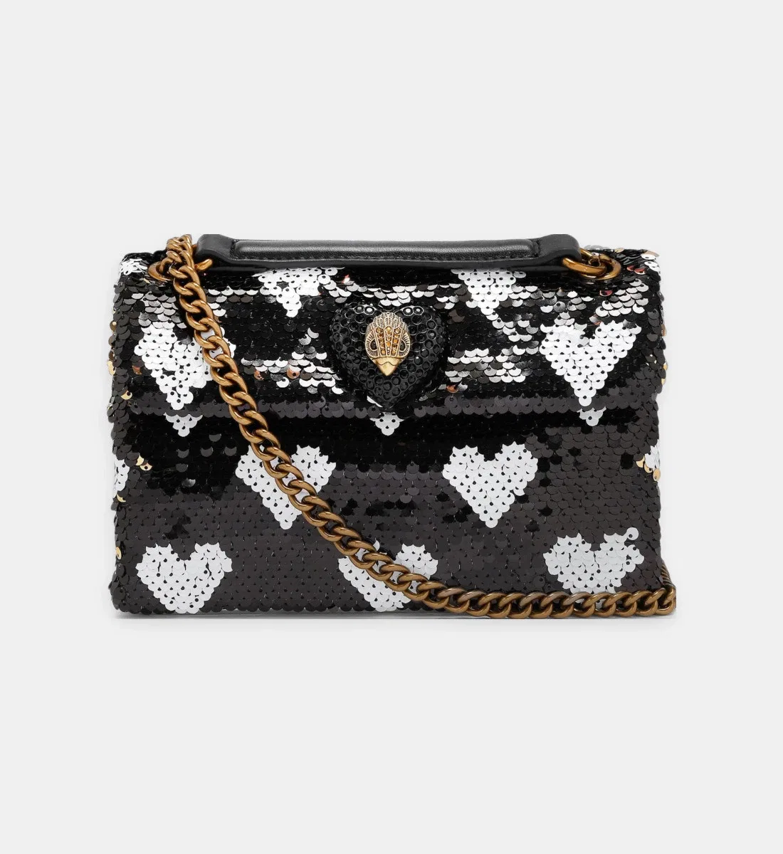 Сумка Kensington с пайетками Kurt Geiger London, черный