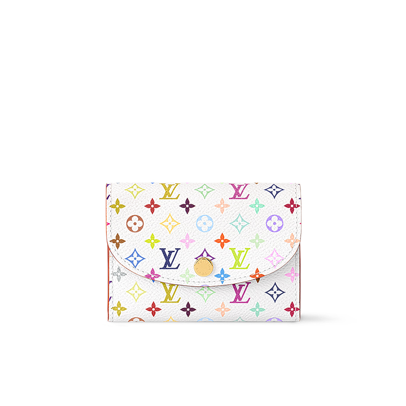 

LOUIS VUITTON Кошелек Takashi Murakami Rosalie белый разноцветный