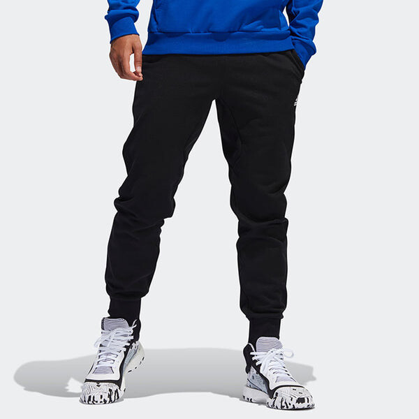 Спортивные штаны adidas Sports Casual Fleece Basketball Trousers Men's Black, черный — фото 3