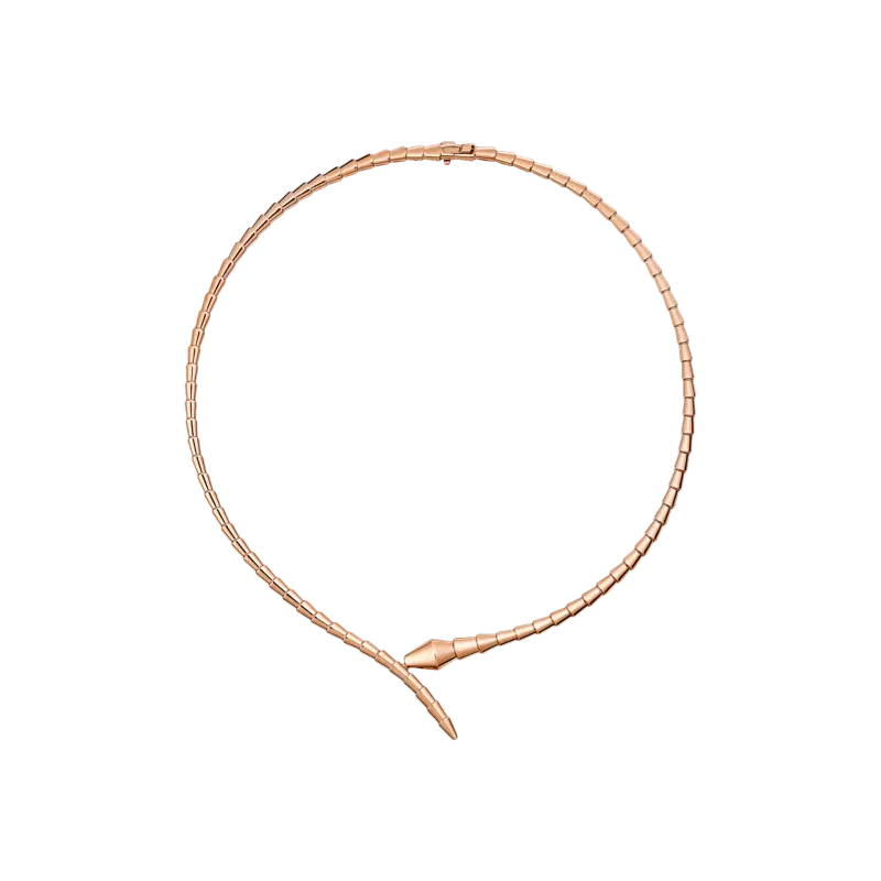 

Ожерелье serpenti viper из розового золота - cl859776 BULGARI