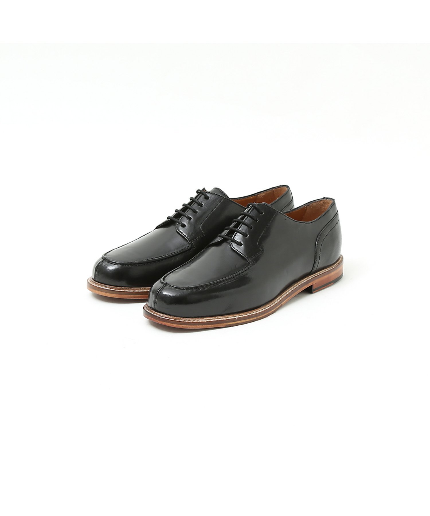 Туфли-дерби с U-образным носком AlfredoBANNISTER, Black