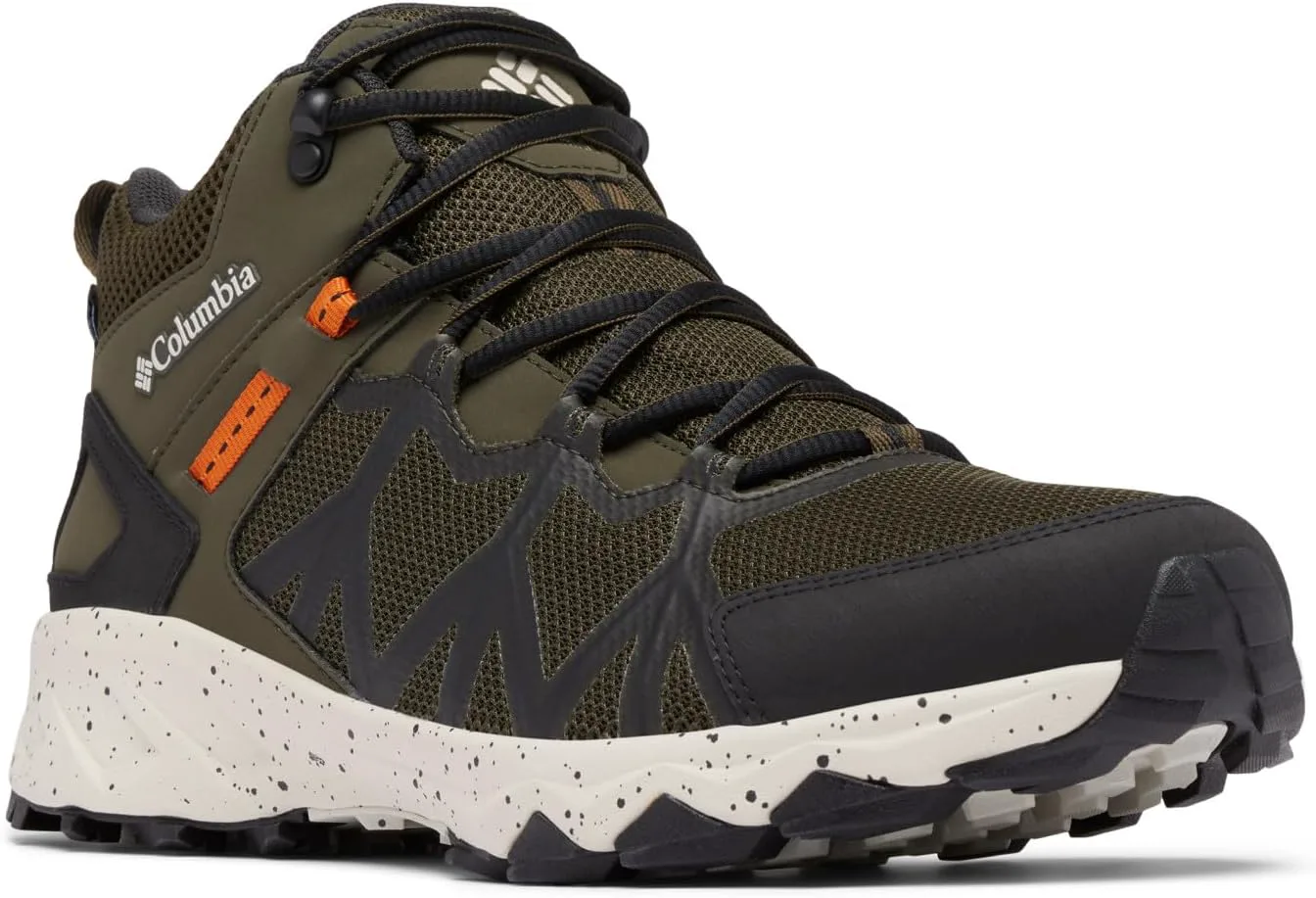Мужские ботинки Columbia Peakfreak II Mid Outdry, темно-оливковый — фото 3