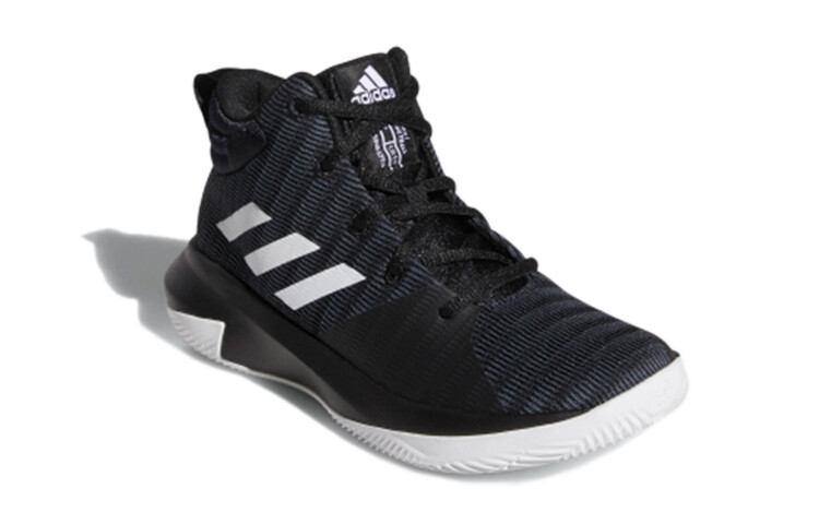 Баскетбольные кроссовки Pro Elevate Kids Kids Low-top Black/white Adidas — фото 3