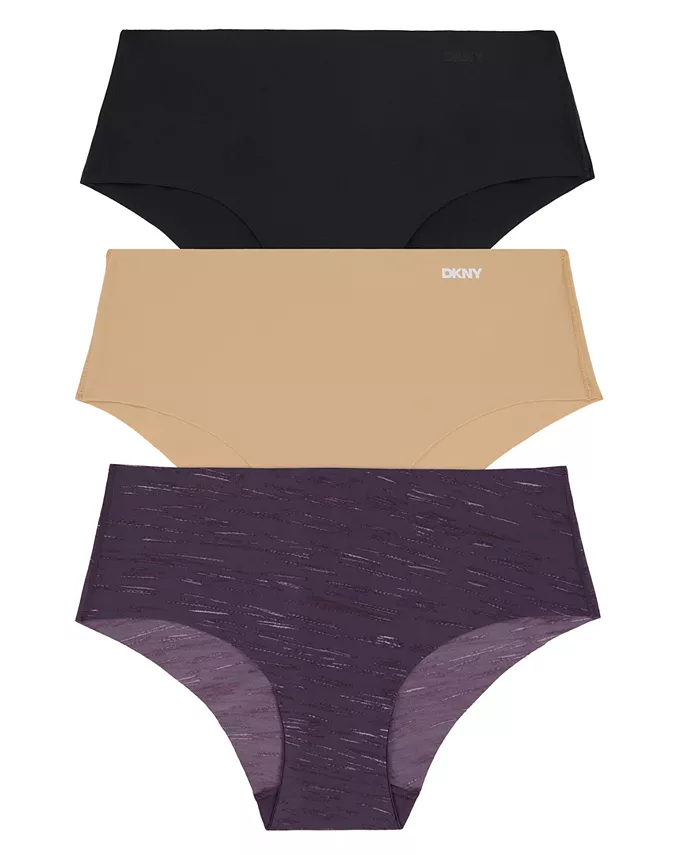 

Женские трусы-хипстеры Litewear Cut Anywear, комплект из 3 пар, DK5028BP3 DKNY, серый