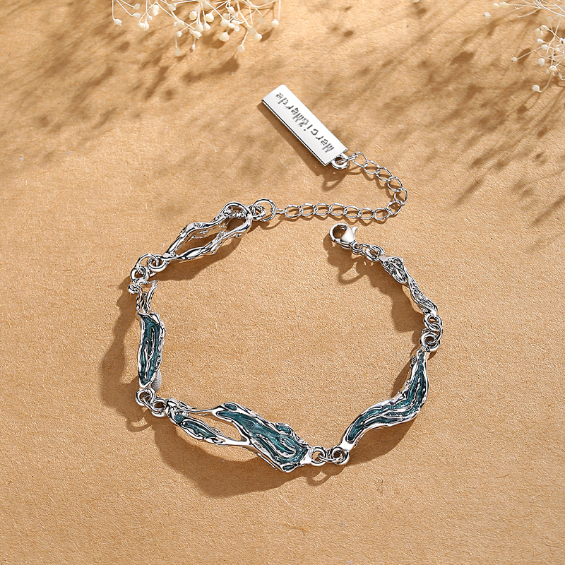 

Металлический браслет Merci&Merde для женщин MERCI ERDE, серебро