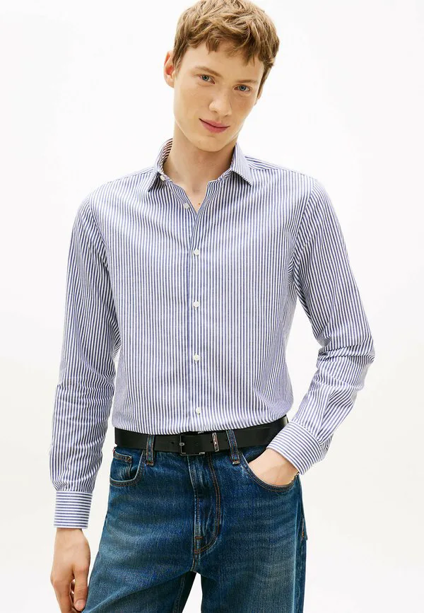 Рубашка в стиле smart casual с полосками Tommy Hilfiger, Navy Iris