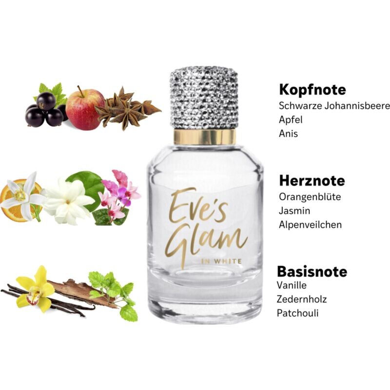 In White, EdP 50 ml Eve's Glam — фото 3