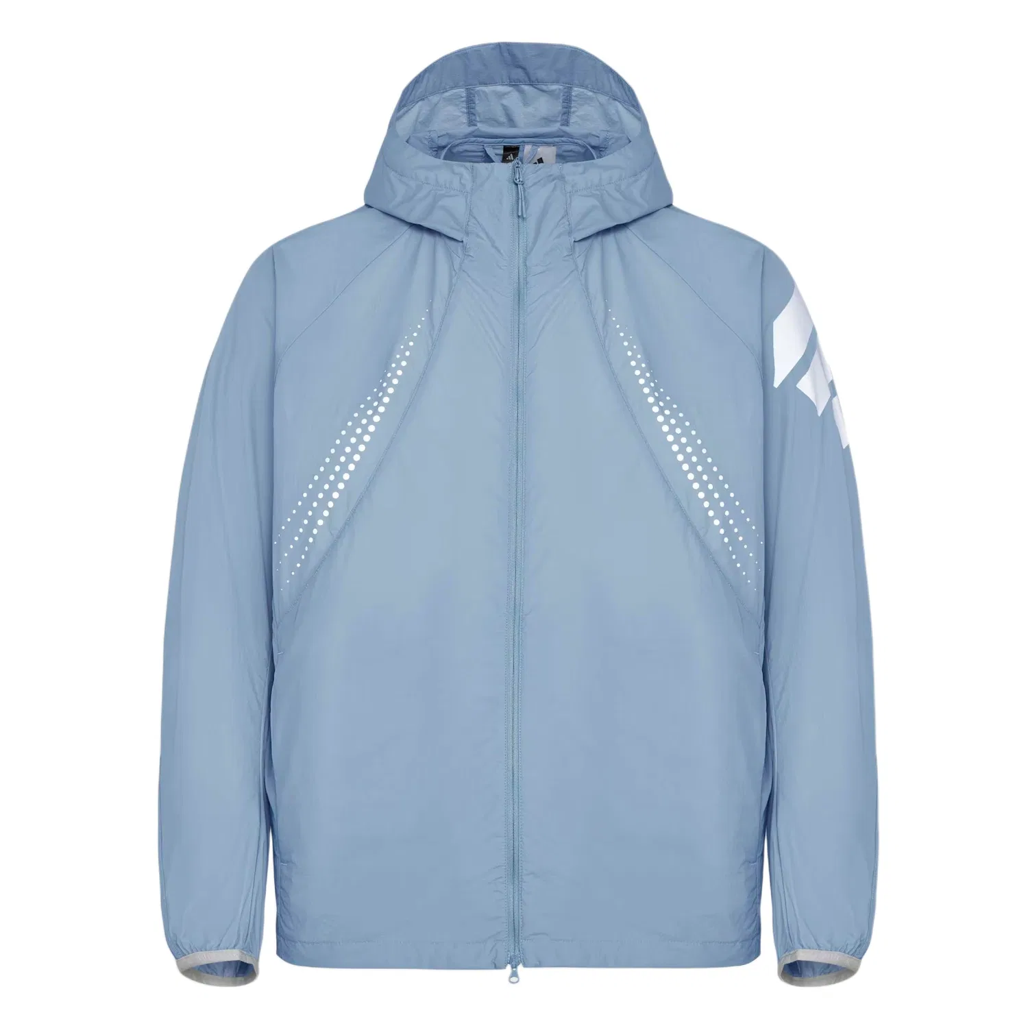 Куртка FOS Men's Texture Blue с капюшоном Adidas