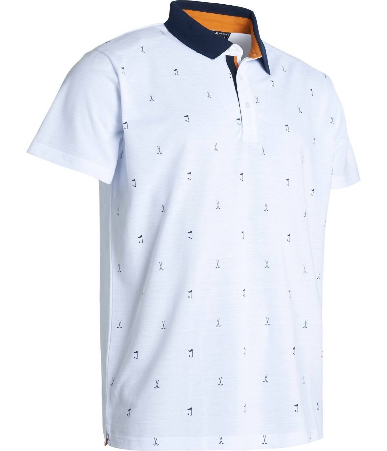 

Мужское поло Taunton белого цвета Abacus Sportswear US