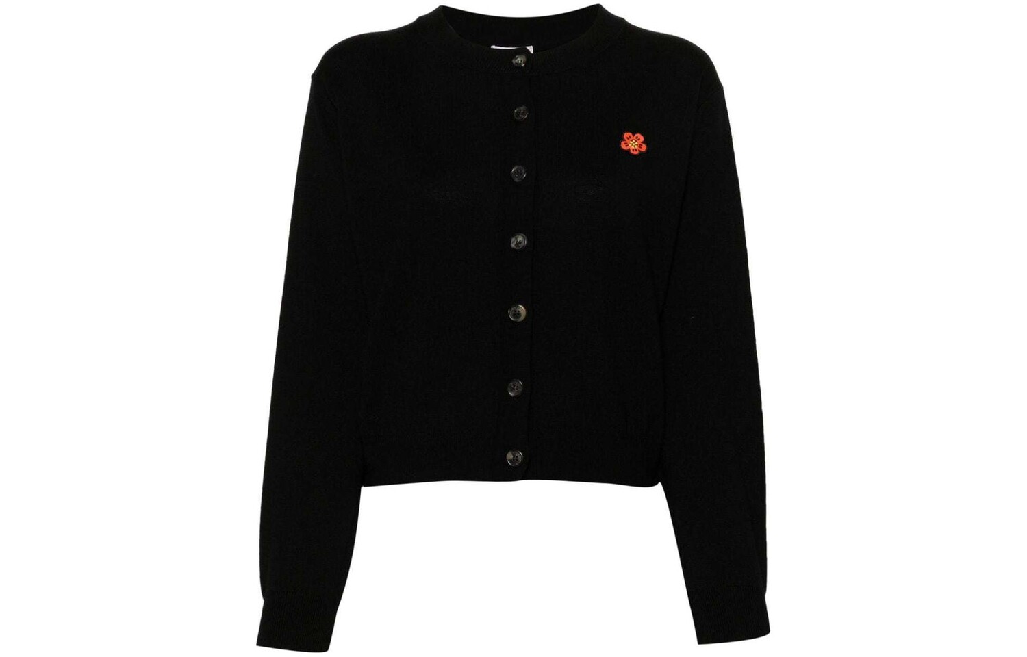 

Кардиган женский Kenzo Boke Flower-appliqué, черный