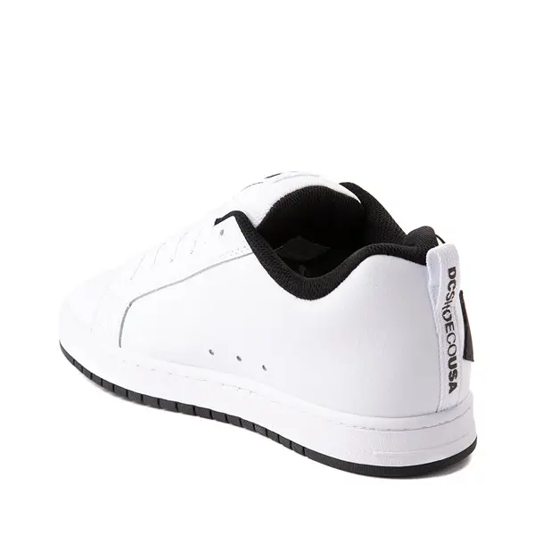 

Кеды Mens DC Court Graffik Skate Shoe, белый/черный