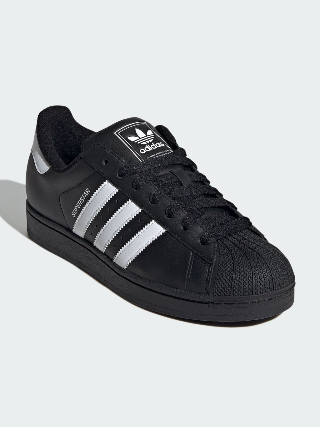 Низкие кеды SUPERSTAR II adidas Originals, черный — фото 2