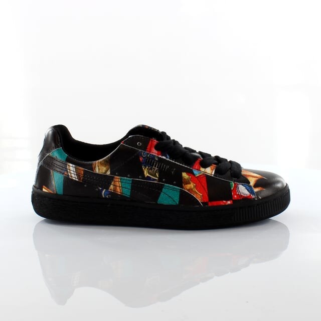 

Мужские кожаные кроссовки States x Swash Samovar с узором 360076 01 Puma, черный