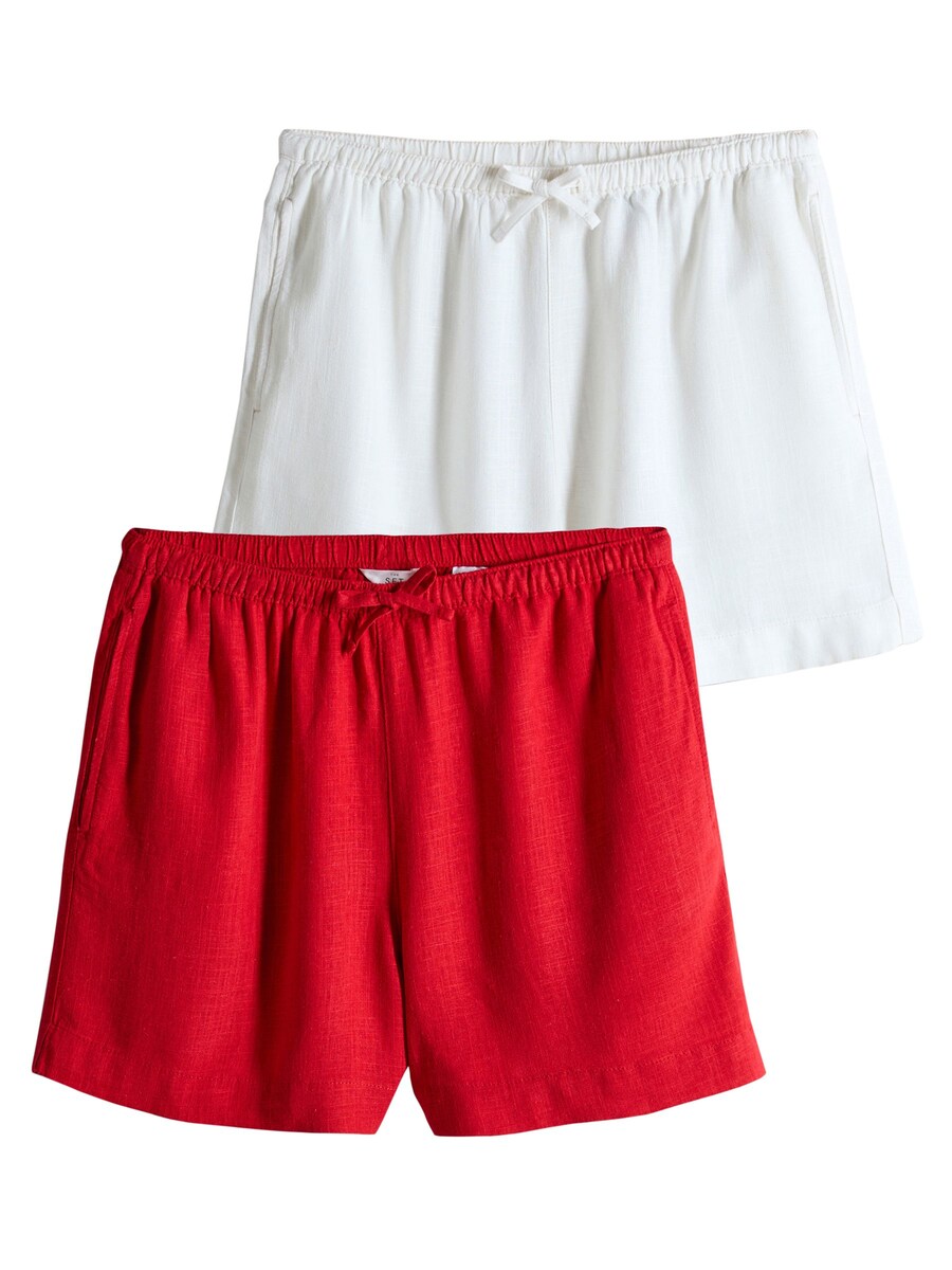 

Брюки свободного кроя The Set, цвет Red/White