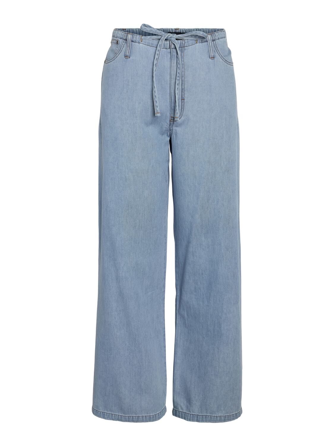 

Noisy may Джинсы Wide leg 'NMRine' в синем дениме